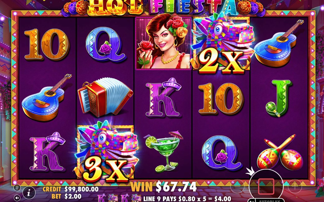 Pinatas i 3x3-rutan visar hur många Free Spins du får