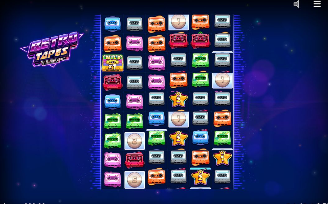 Free Spins-läge med Wild Tape Symbols i rutnätet
