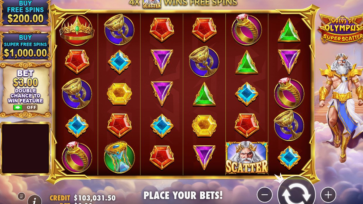 Gates of Olympus Super Scatter
